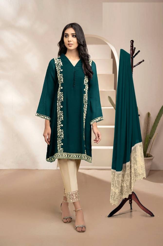 Safa Fashion 1061 Ethnic Wear Wholesale Top Bottom With Dupatta Collection
